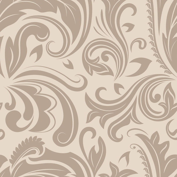 Light beige vintage wallpaper - Vector, Image
