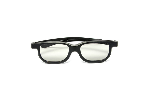 3D очки для кино изолированы на белом
 - Фото, изображение