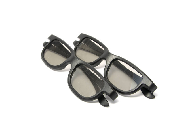 3D brýle pro cinema izolovaných na bílém - Fotografie, Obrázek