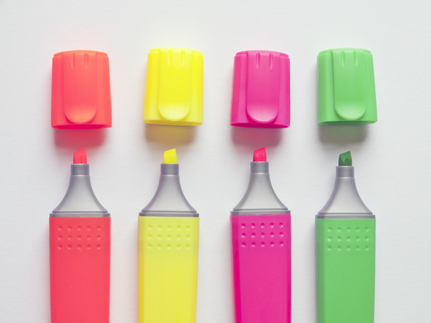 Multi-colored markers - Photo, Image