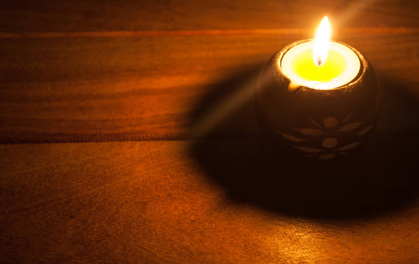 close up on candle. - Photo, Image