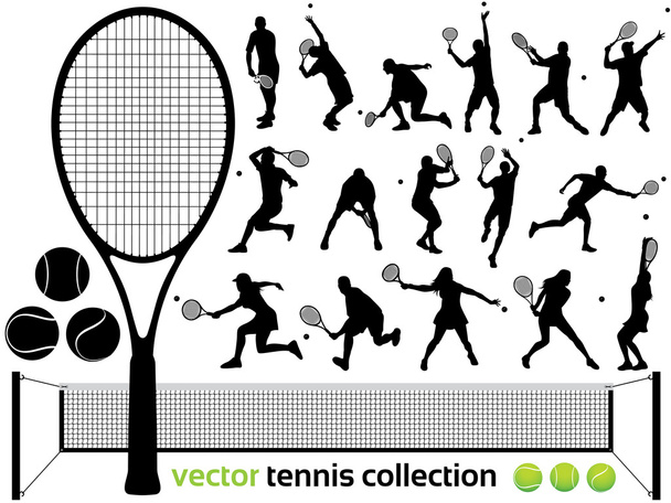Vector tennis collection - Vector, Image