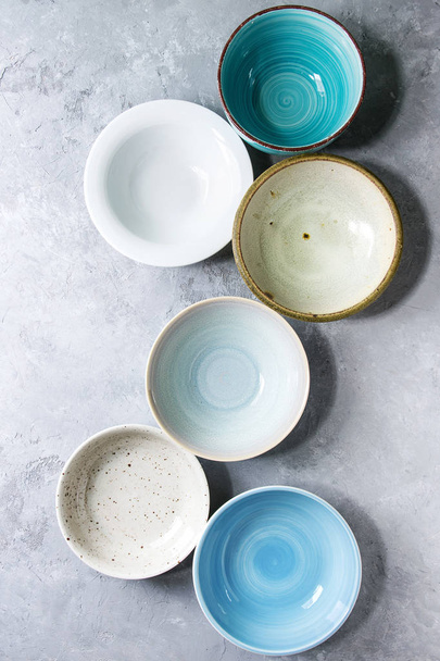 ceramic bowls collection - Foto, afbeelding