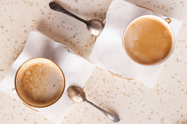 Дві чашки кави
 - Фото, зображення