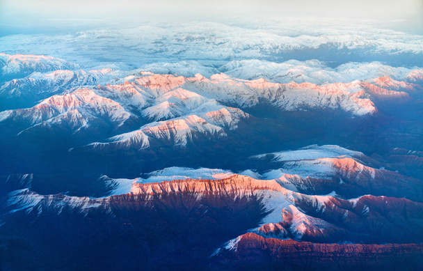 Dağları Kuzey Anadolu, Türkiye'de havadan görünümü - Fotoğraf, Görsel