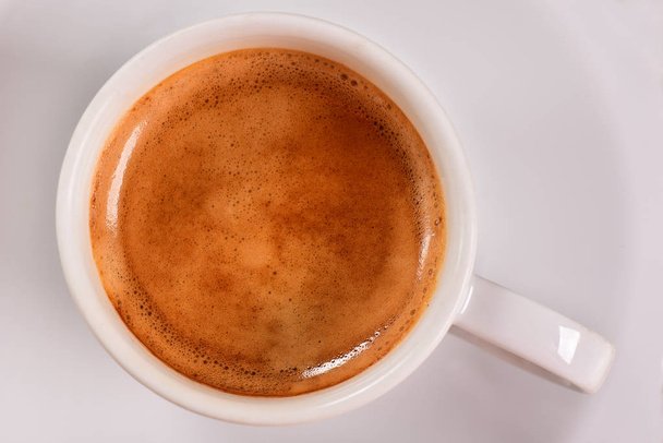Taza de café negro Espresso
 - Foto, Imagen