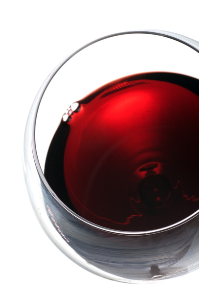 Sklenice červeného vína - Fotografie, Obrázek