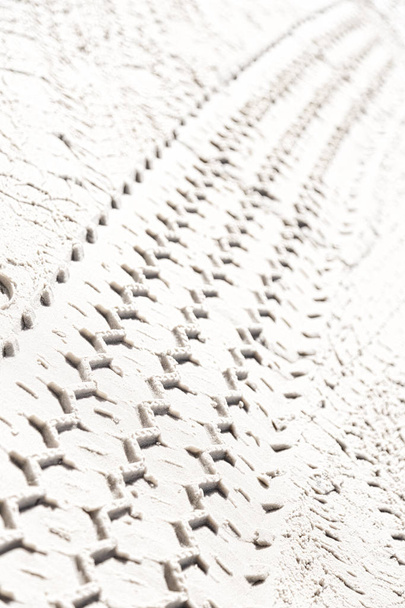 v pouštním beach track z osobních a nákladních automobilů jako abstraktní pozadí - Fotografie, Obrázek