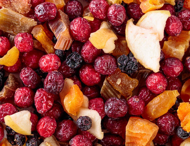 Dried fruits and berries. - Foto, Imagem