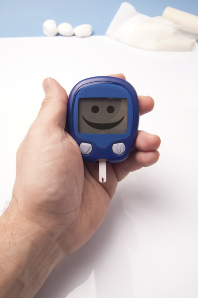 Lustiges Glukometer - Foto, Bild