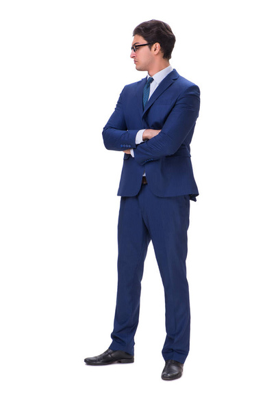 Businessman isolated on the white background - Photo, Image