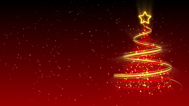 Χριστουγεννιάτικο δέντρο φόντο - καλά Χριστούγεννα 20 (Hd) - Πλάνα, βίντεο