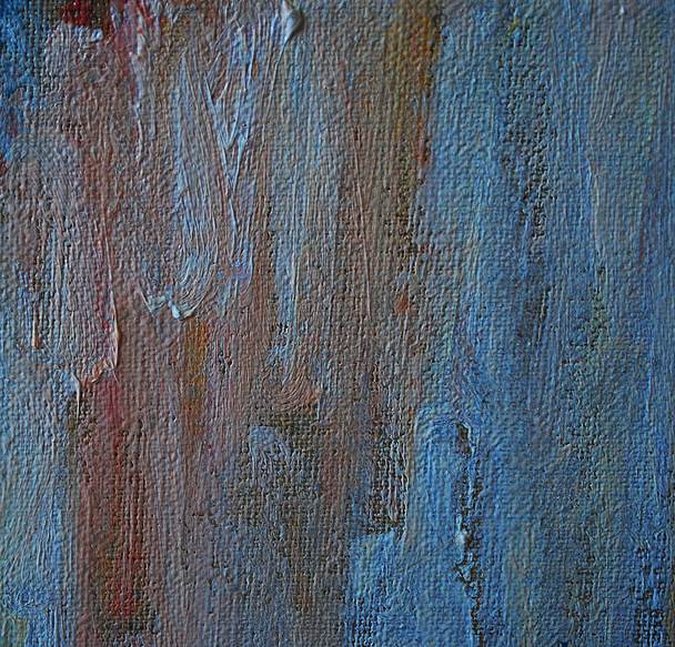 texture oil painting orange color - Φωτογραφία, εικόνα