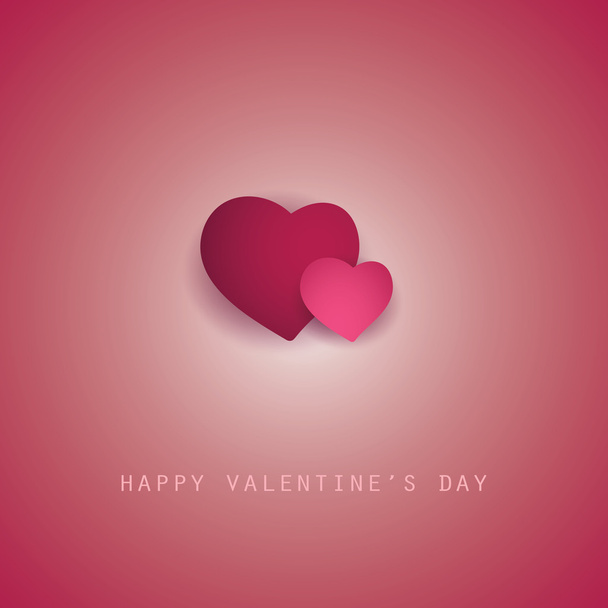 Valentines Day Card - Vector, afbeelding