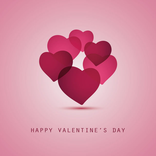 Valentines Day Card - Vecteur, image