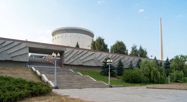 Volgograd, Russia - August 28, 2017: View on the outer part of the Museum - reserve "Battle of Stalingrad". - Φωτογραφία, εικόνα