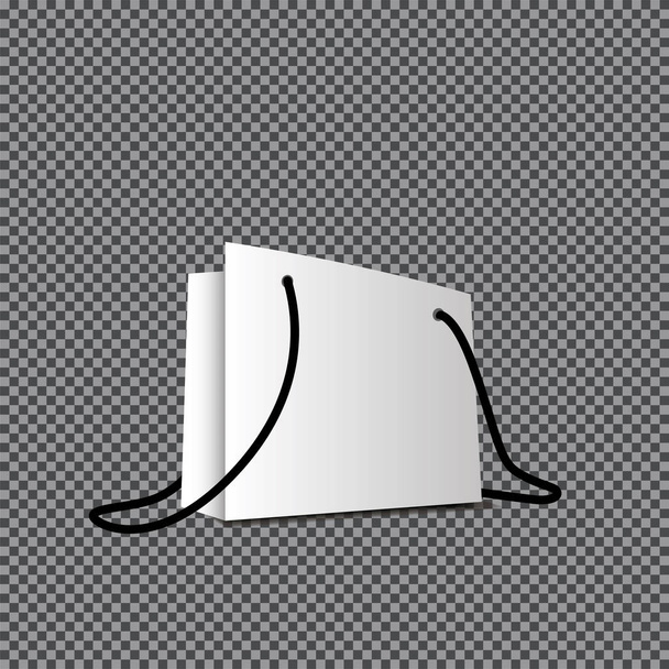 Paper bag template. Vector illustration.  - Vector, Image
