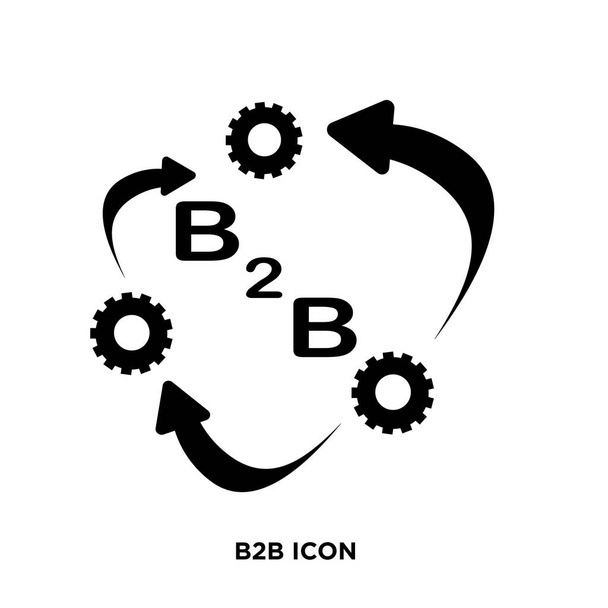 vector de icono b2b
 - Vector, imagen