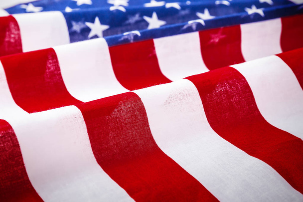 American flag laying - Photo, Image