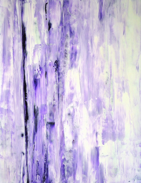 Lavender and White Abstract Art Painting - Foto, Bild