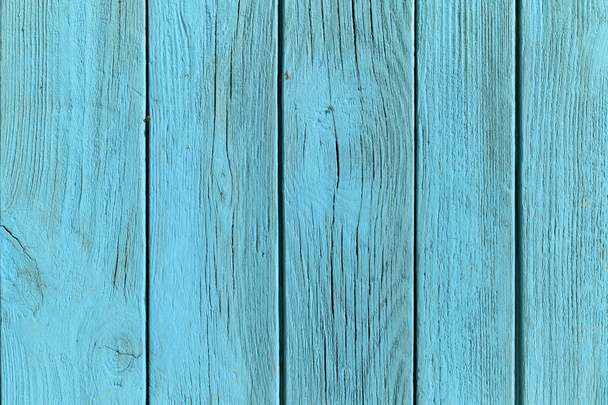 La vieja textura de madera azul con patrones naturales - Foto, imagen