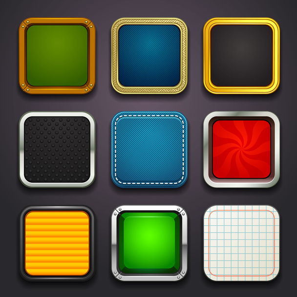 Background for the app icons - Wektor, obraz