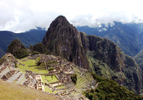 Inca ruína Machu Picchu
 - Foto, Imagem