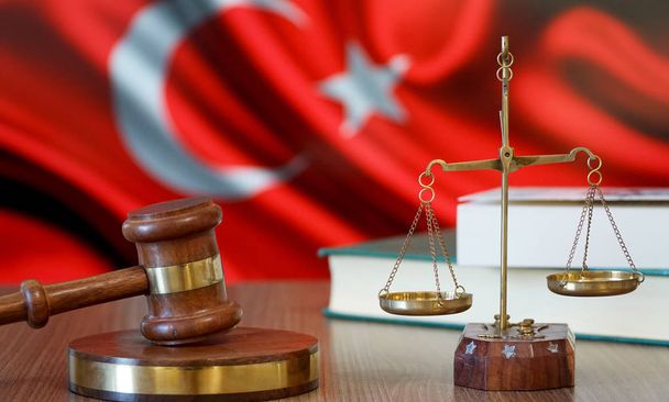 Justicia para Turquía Leyes en la corte turca
 - Foto, imagen