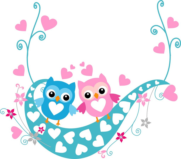 Tarjeta de felicitación Baby shower, tarjeta de día de San Valentín
 - Vector, imagen