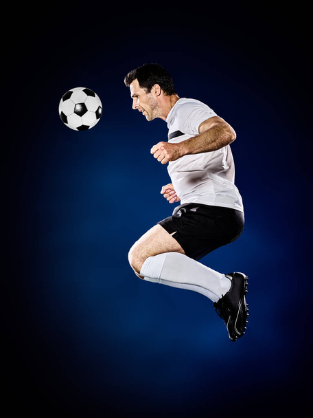soccer player man isolated  - Zdjęcie, obraz