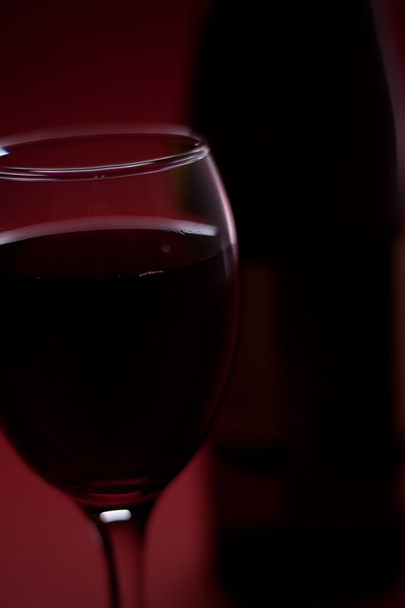 Glass of red wine - Photo, Image