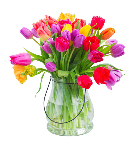 Bouquet of tulips flowers - Foto, Imagem