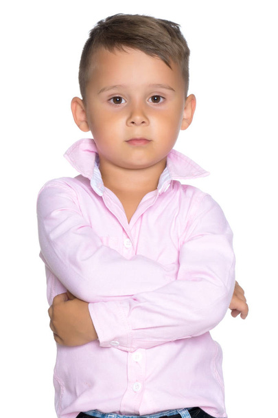 Sad little boy - Фото, изображение