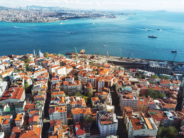 Vista aérea de Estambul - Foto, Imagen