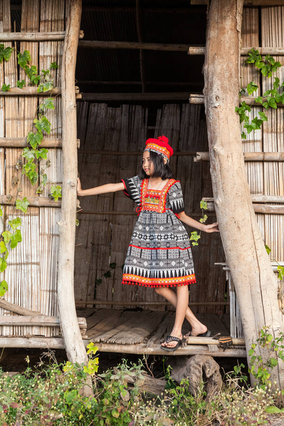 Asijská dívka pózuje - Fotografie, Obrázek