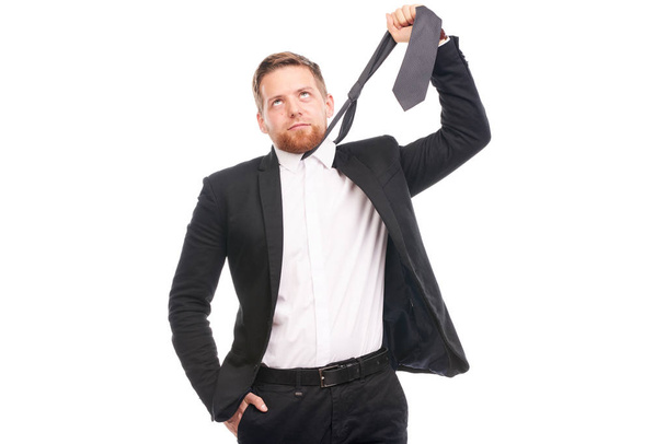 Homme d'affaires élégant avec cravate
 - Photo, image