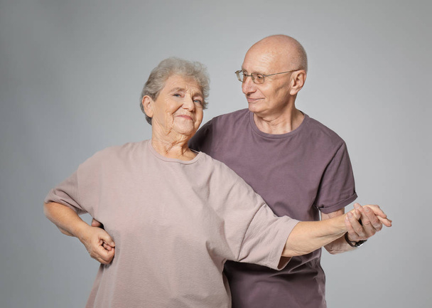 elderly couple dancing - Zdjęcie, obraz