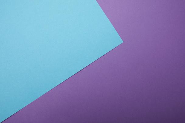 hermoso abstracto azul y púrpura fondo de papel geométrico
 - Foto, Imagen