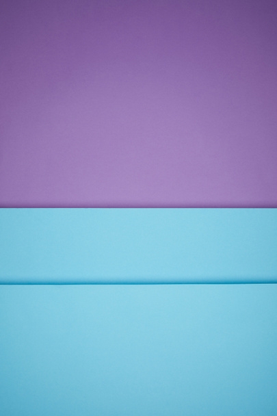 beautiful bright blue and violet geometric paper background - Photo, Image