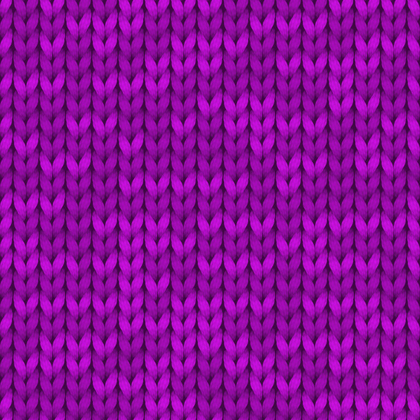 Фіолетова реалістична проста в'язана текстура безшовний візерунок. Безшовні в'язані візерунки. Вовняна тканина. Ілюстрація до дизайну друку, фону, шпалер
. - Фото, зображення