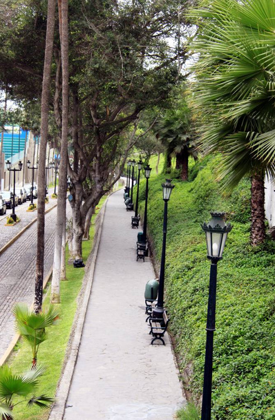 Sendero en Lima Miraflores
 - Foto, imagen