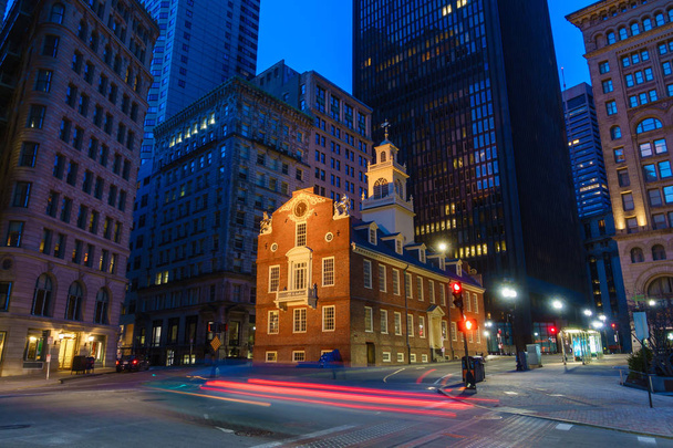 Boston Old State House en Massachusetts
 - Foto, imagen