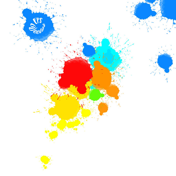 Абстрактный цветовой фон
 - Вектор,изображение