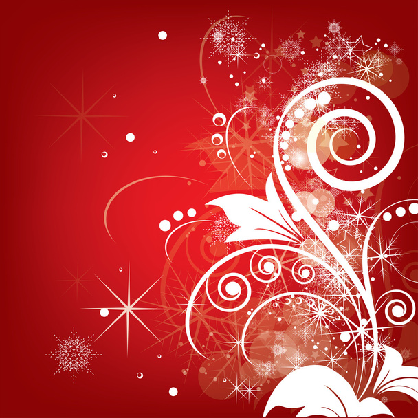 Abstract Christmas winter background for new year - Wektor, obraz