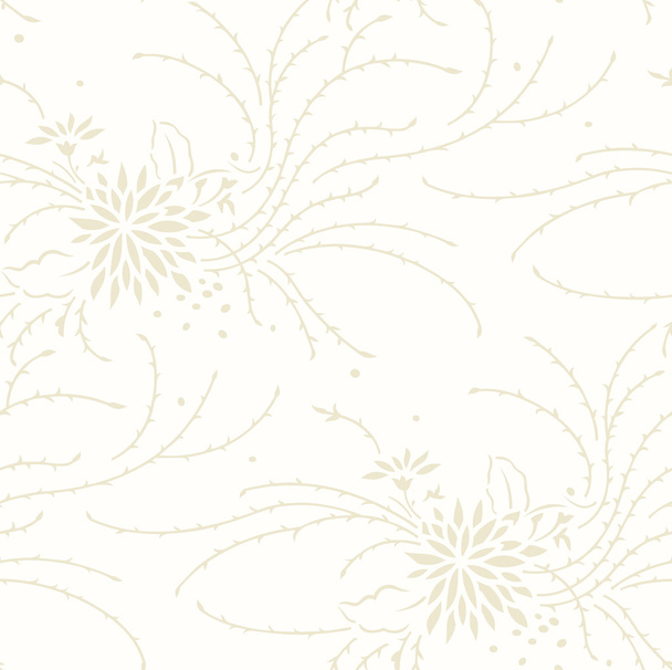 Floral seamless background - Vector, Image