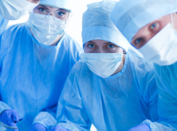 Young surgery team in the operating room . Operating room - Foto, Imagem