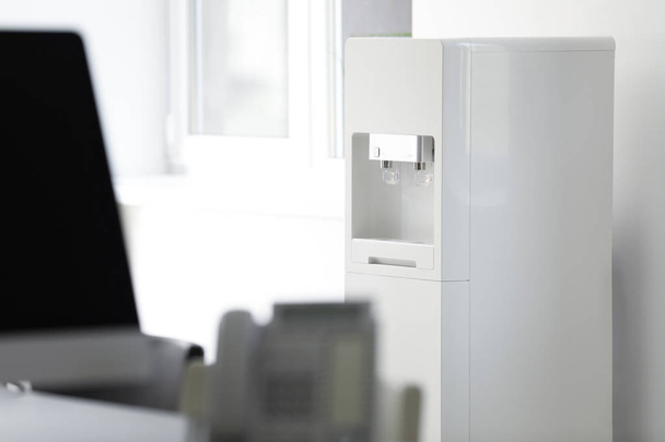 Modern water cooler in office - Foto, Imagen