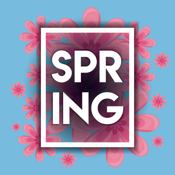 Spring season design - Vector, Imagen