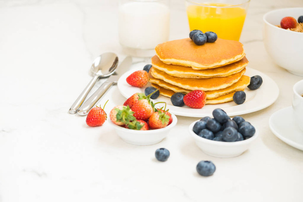 Healthy Breakfast set - Foto, afbeelding