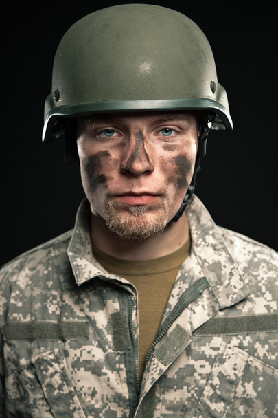 Militärmann. - Foto, Bild